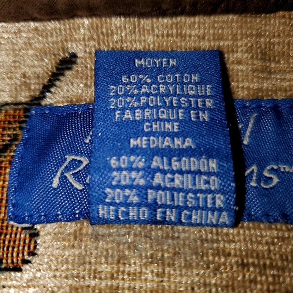 🌟🌟HP🌟🌟NATURAL REFLECTIONS Embroidered Autumn Vest - Picture 10 of 12